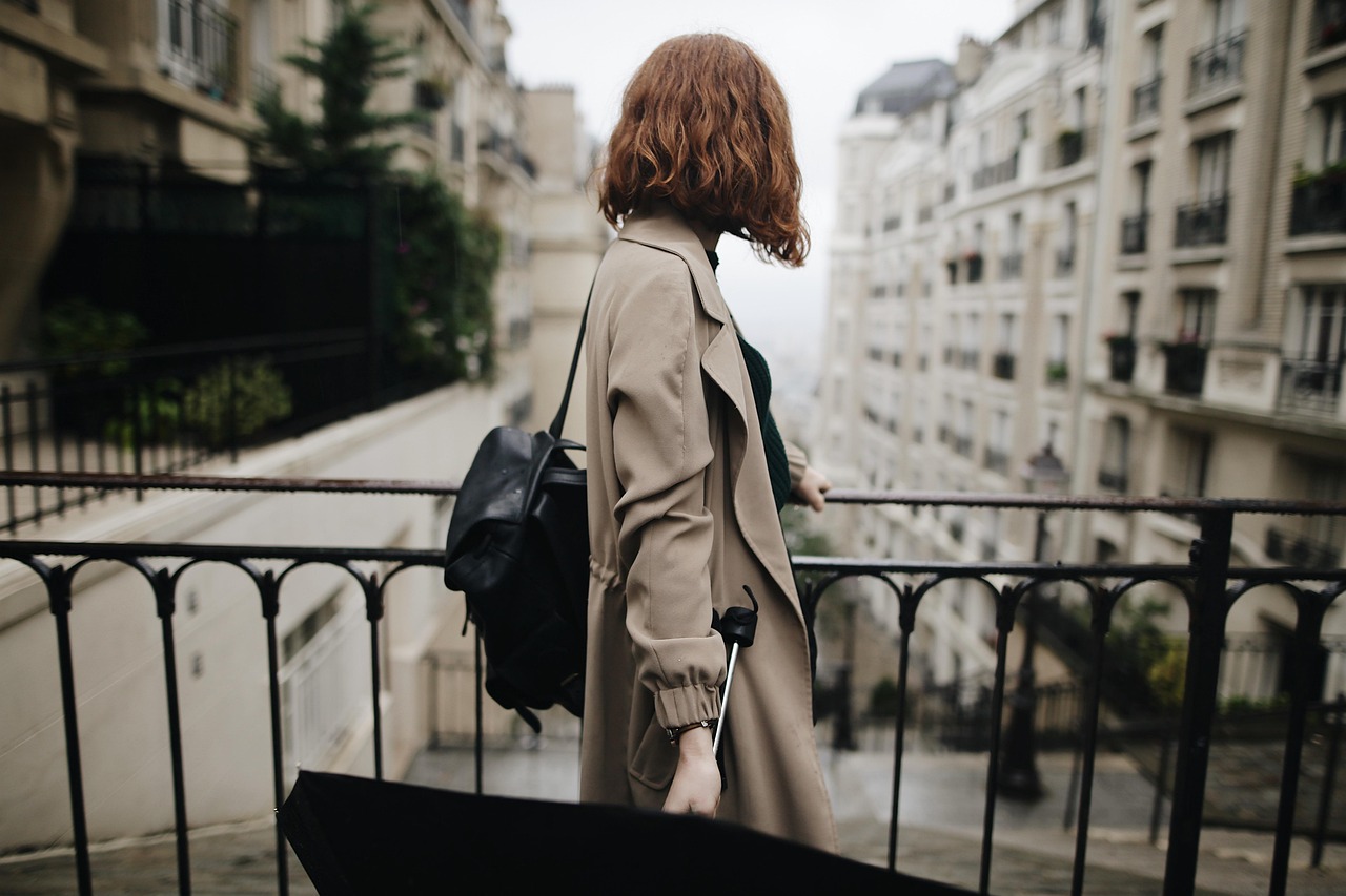 Traveler exploring a beautiful city